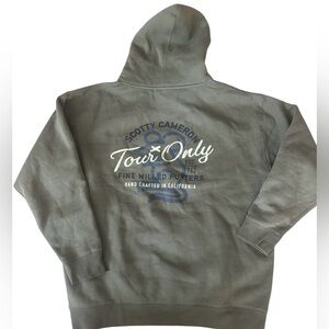 SCOTTY CAMERON GALLERY Tour Only Super Rat Sweatshirt Hoodie size XXL Olive Golf